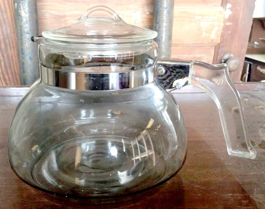Flameware Teapot & Lid by Pyrex-1