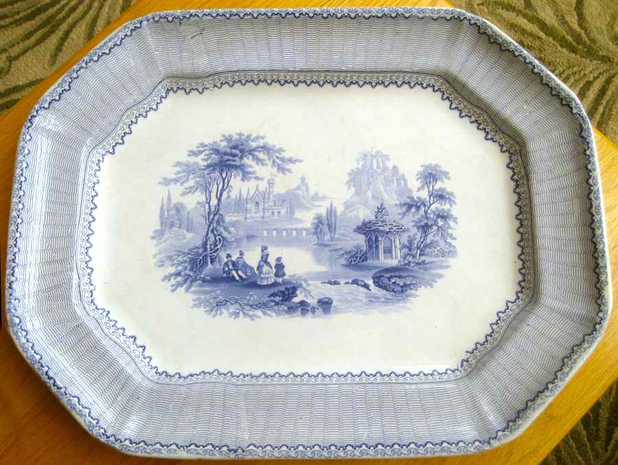 Ivanhoe 16" Oval Serving Platter by Podmore & Walker-1