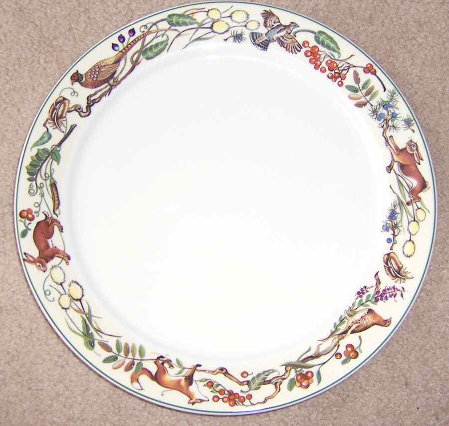 Fauna 13" Chop Plate (Round Platter) by Porsgrund-1
