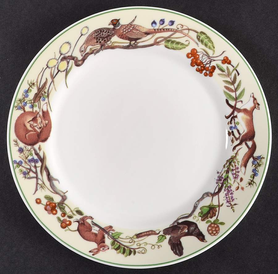 Fauna Salad Plate by Porsgrund-1