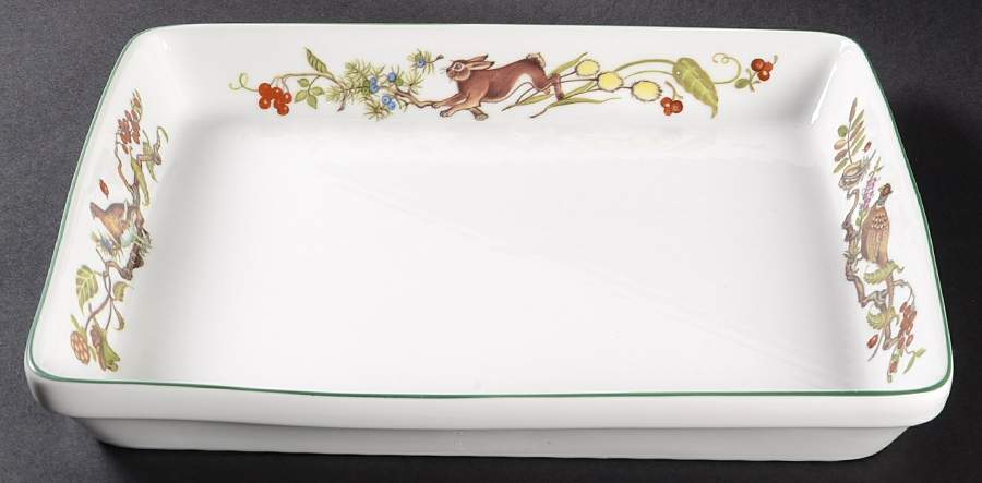 Fauna 13" Rectangular Serving Platter by Porsgrund-1