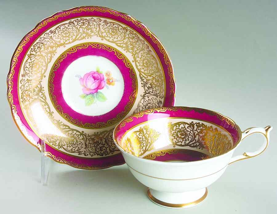 A1033 Footed Cup & Saucer Set by Paragon-1