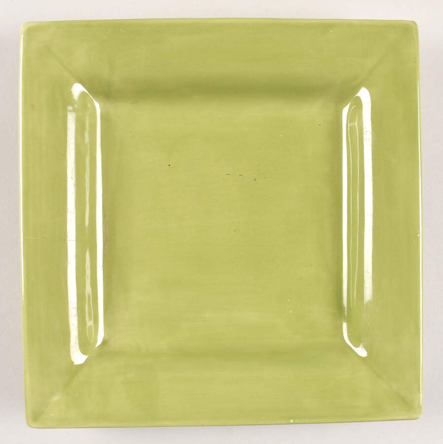 Sausalito Sage Green Square Salad Plate by Pottery Barn China-1
