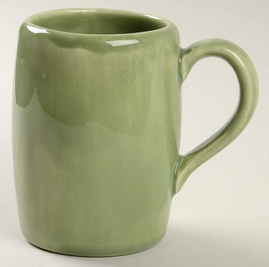 Sausalito Sage Green Mug by Pottery Barn China-1