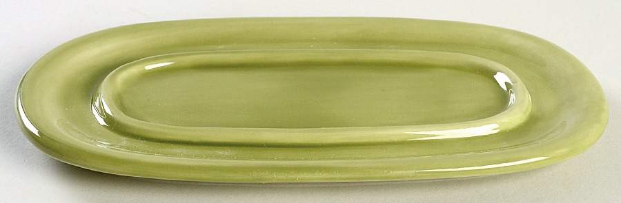 Sausalito Sage Green 1/4 Lb Butter No Lid by Pottery Barn China-1
