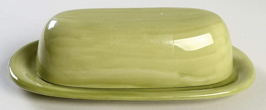 Sausalito Sage Green 1/4 Lb Covered Butter by Pottery Barn China-1