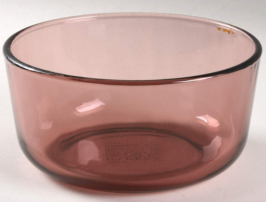 Originals Cranberry 1 Qt Round Casserole No Lid by Pyrex-1