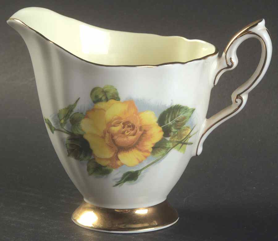 Six World Famous Roses (Newer) Creamer by Paragon-1