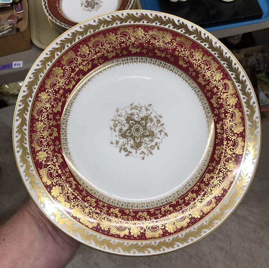 POY585 Luncheon Plate by Jean Pouyat-1