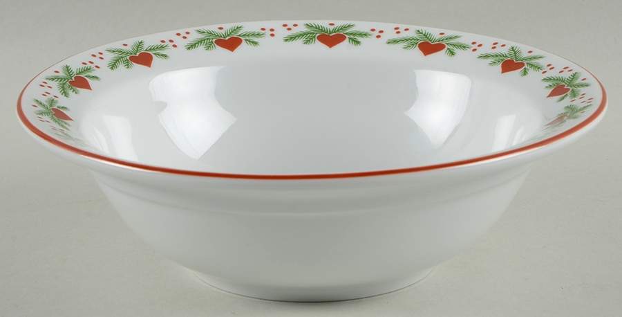 Hearts & Pines Rim Cereal Bowl by Porsgrund-1