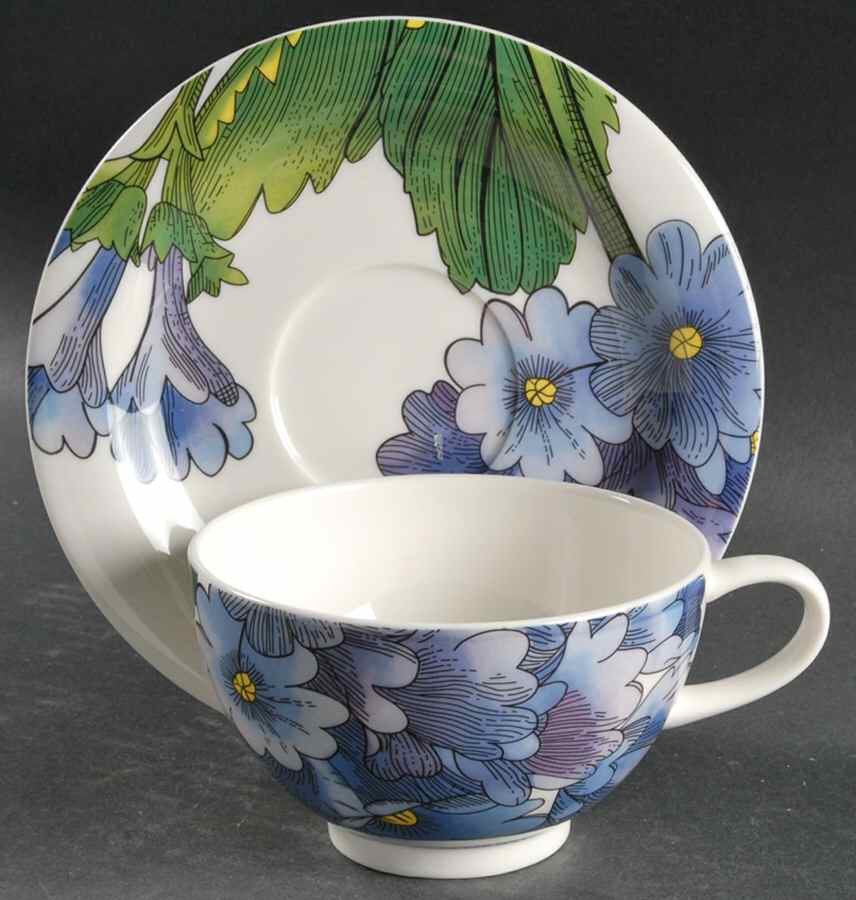 Eden Flowers Breakfast Cup & Saucer Set by Portmeirion-1