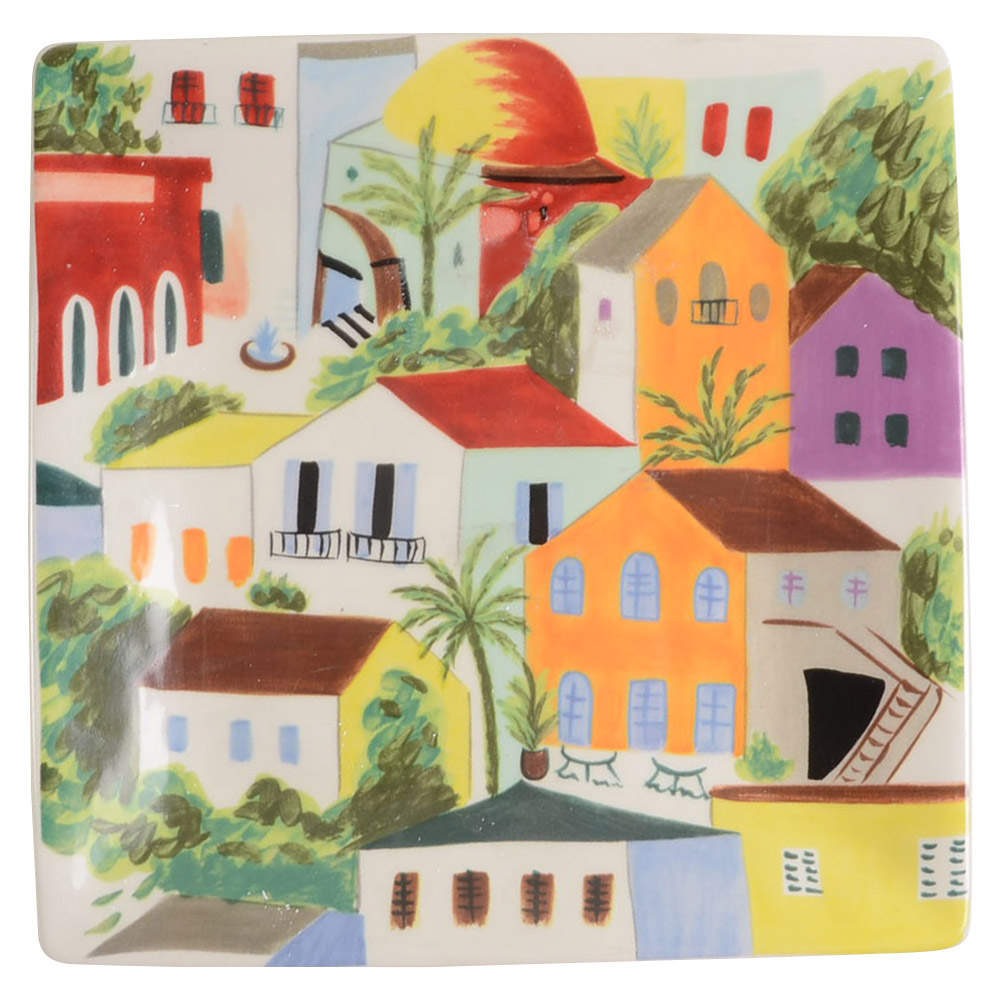 Villa del Sol Square Salad Plate by Pier 1-1