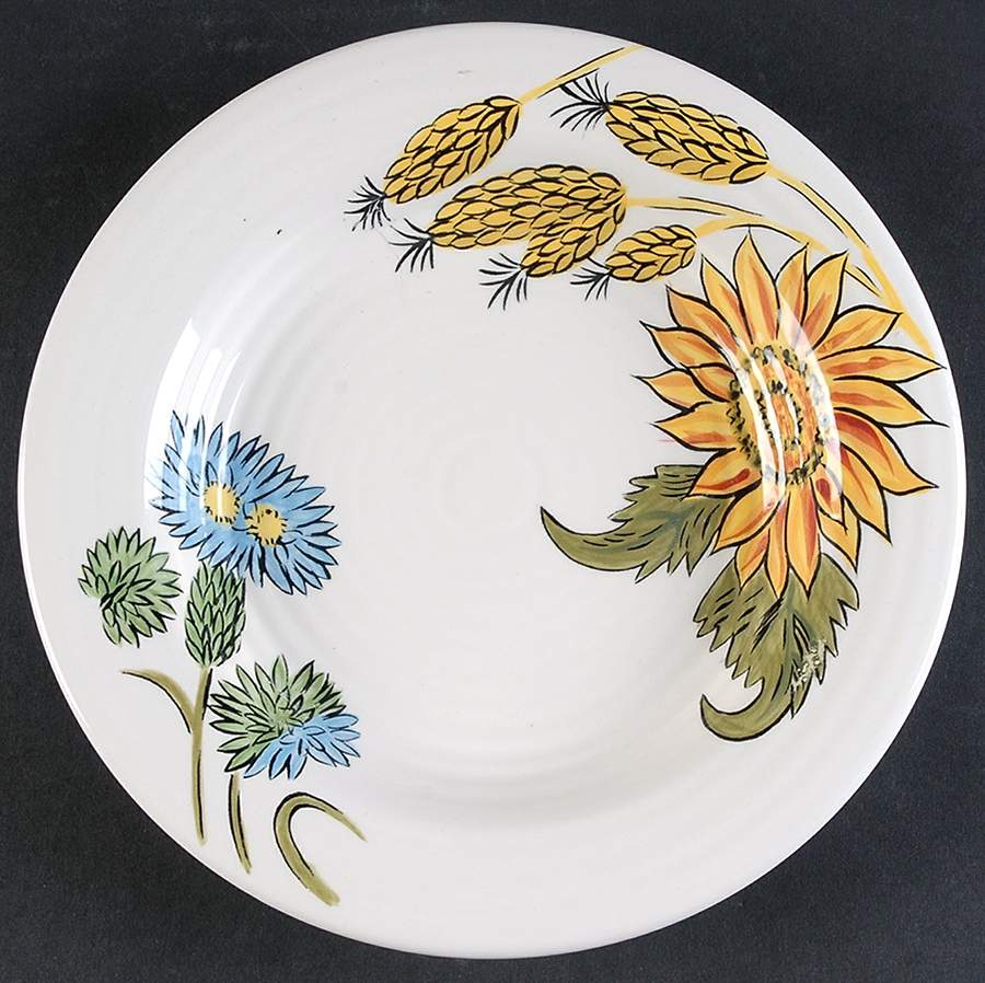 Sunflower Fields Salad Plate by Pier 1-1