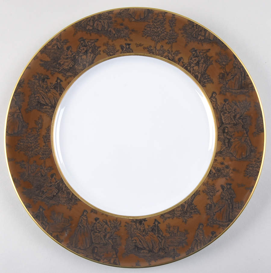 Vienne Decorated Service Plate (Charger) by Poc a Poc-1