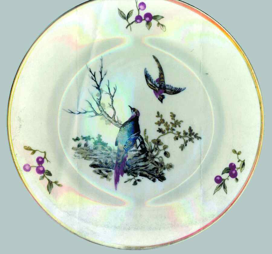 PDP19 Dessert/Pie Plate by Porcelaine De Paris-1