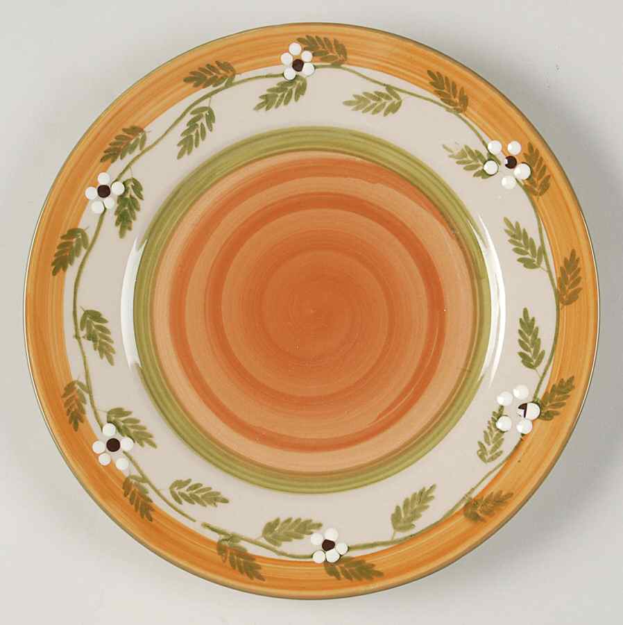 Siena White Salad Plate by Pfaltzgraff-1
