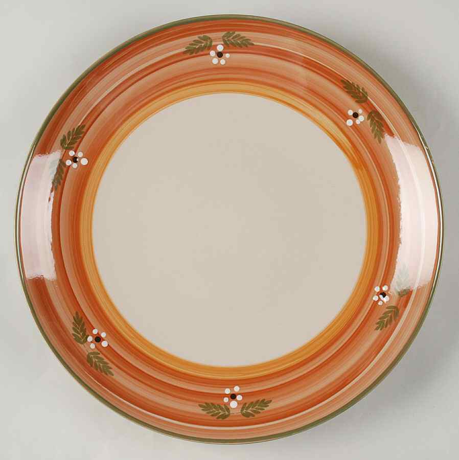 Siena White 13" Chop Plate (Round Platter) by Pfaltzgraff-1
