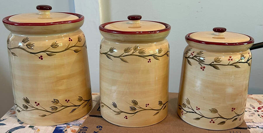 Early Riser (3 Piece) Canister Set (Box Set) by Park Designs-1