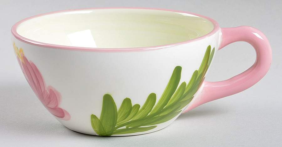 Peony Patch Cup for Individual Teapot & Lid with Cup by Paula Deen-1