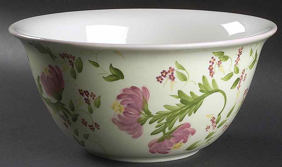 Peony Patch 11" Round Serving Bowl by Paula Deen-1