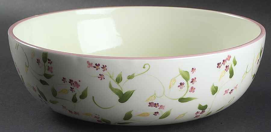 Peony Patch 10" Round Serving Bowl by Paula Deen-1
