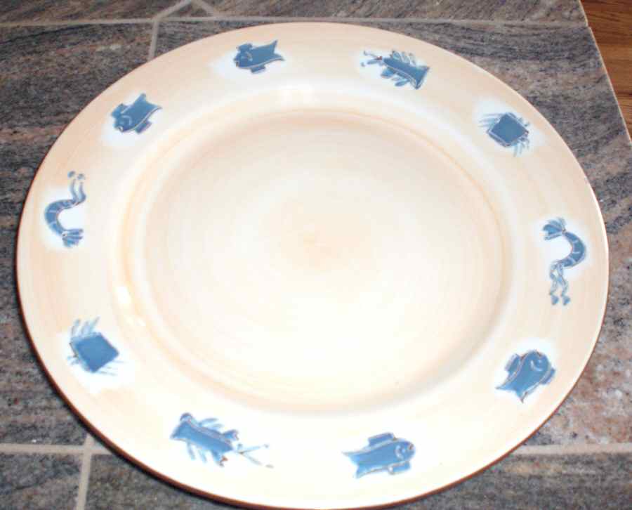 Seafood Dinner Plate by Pottery Barn China-1