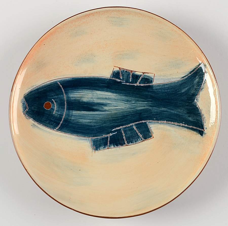 Seafood Salad Plate by Pottery Barn China-1