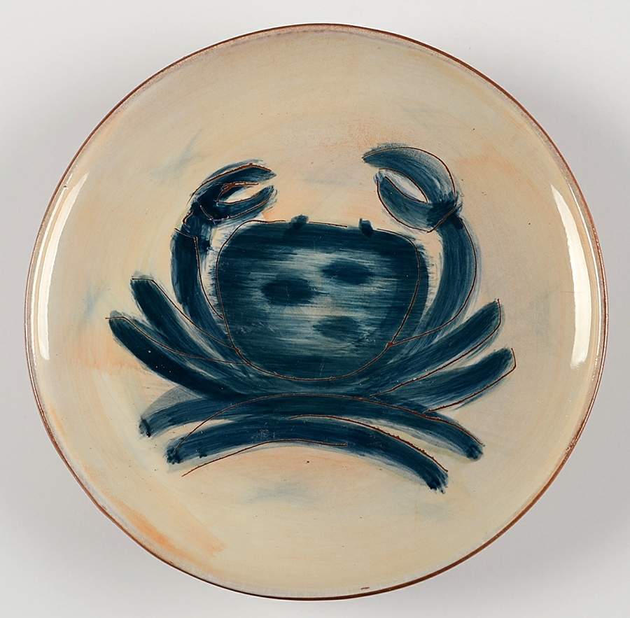 Seafood Salad Plate by Pottery Barn China-1