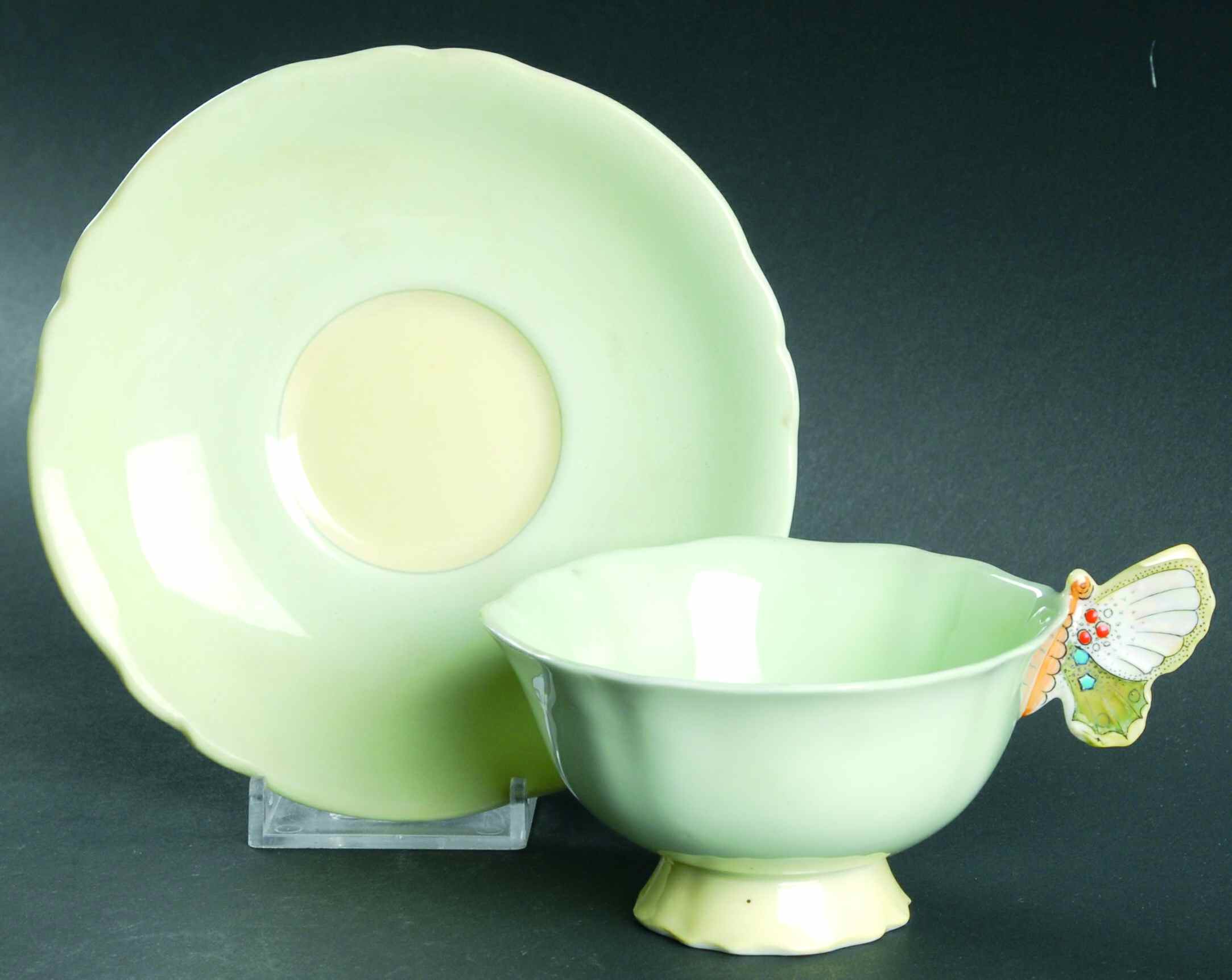 7544 Footed Cup & Saucer Set by Paragon-1