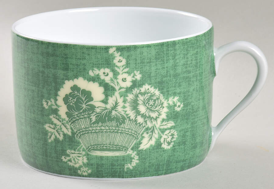 Paniers Fleuris Green Flat Cup by Pierre Frey (Patrick Frey)-1