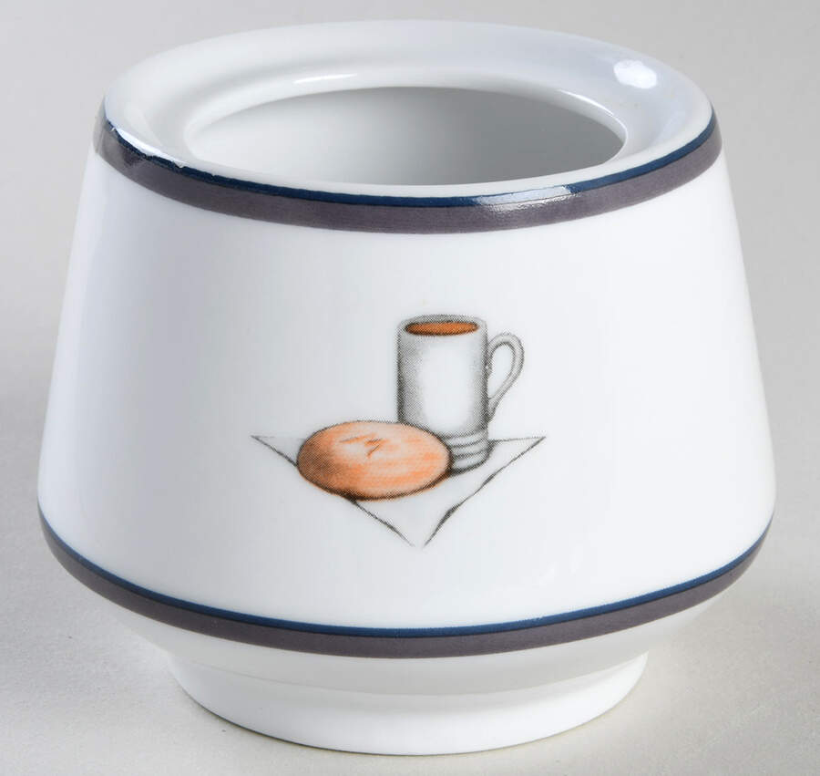 Moravian Blessings Sugar Bowl No Lid by Patty Bailey Sheets-1