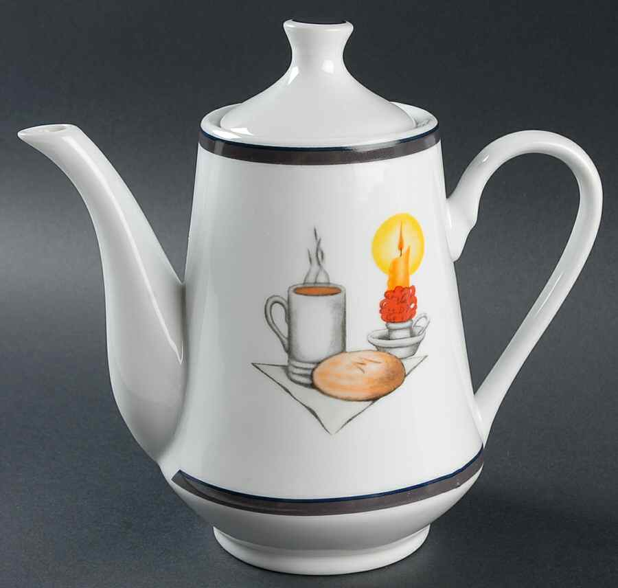 Moravian Blessings Coffee Pot & Lid by Patty Bailey Sheets-1