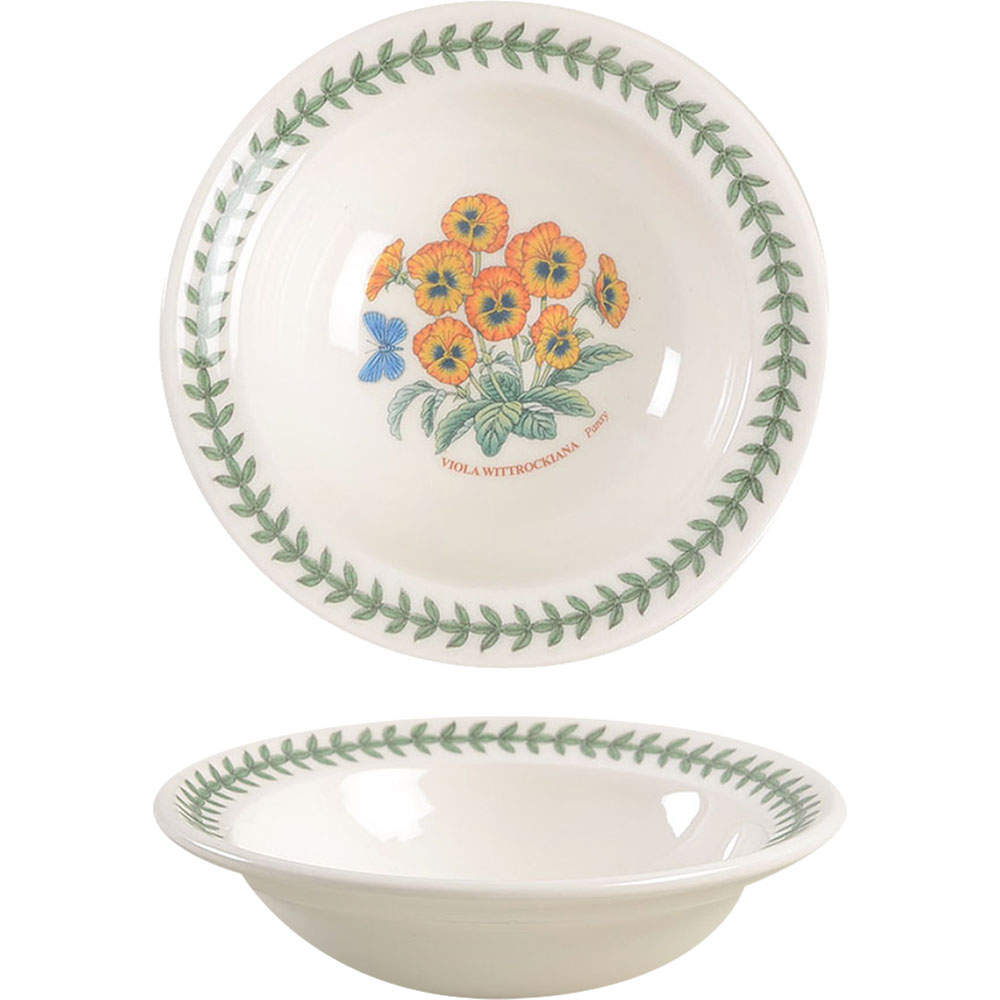 Botanic Garden Flower of the Month Rim Cereal/Oatmeal Bowl by Portmeirion-1