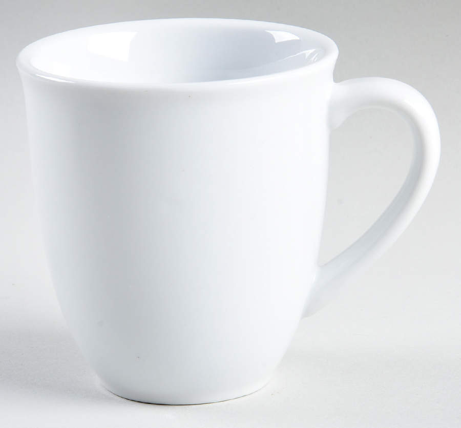 Du Jour White Mug by Pottery Barn China-1