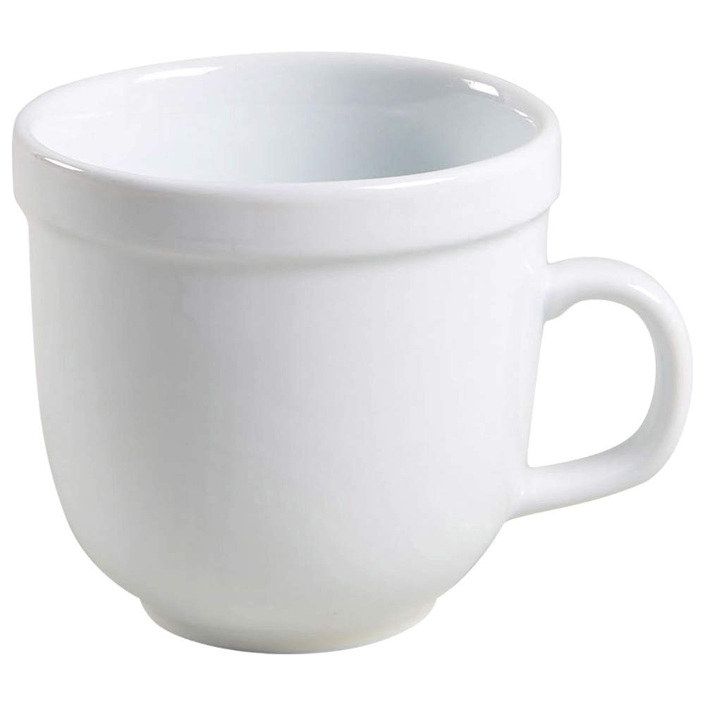 Du Jour White Mug by Pottery Barn China-1