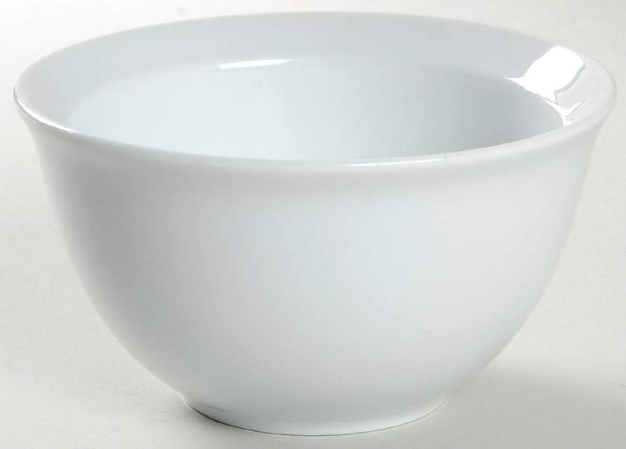 Du Jour White Coupe Cereal Bowl by Pottery Barn China-1