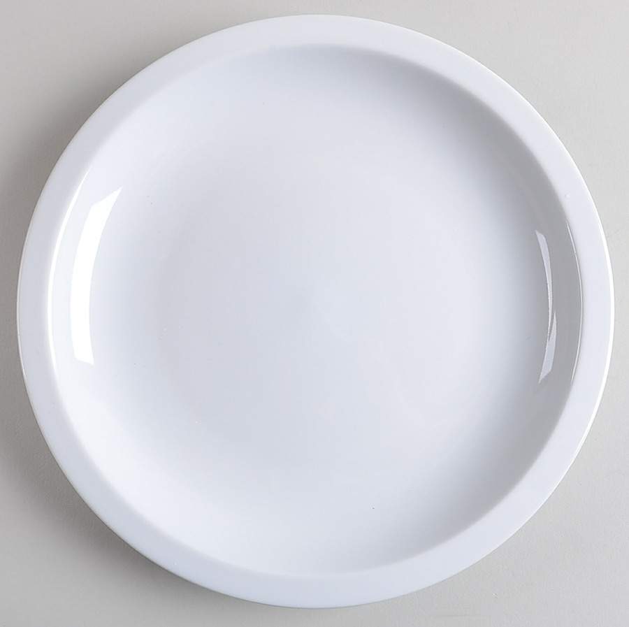 Du Jour White Large Dinner Plate by Pottery Barn China-1