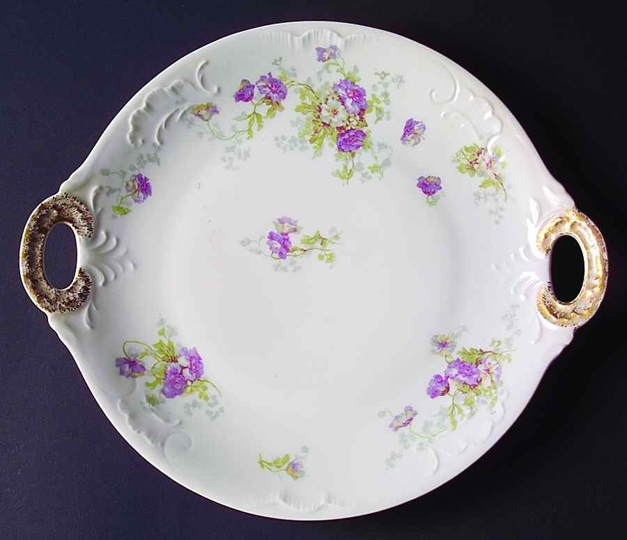 POY590 Handled Cake Plate by Jean Pouyat-1