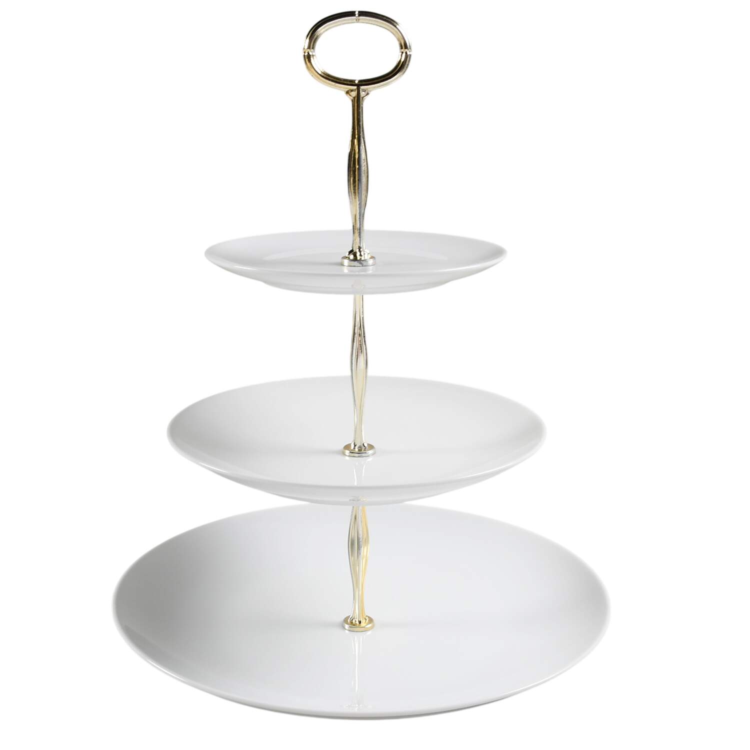 Coupe 13 7/8"-14 1/4" 3-Tiered Serving Tray(DP,SP,BB) HC by Pillivuyt-1