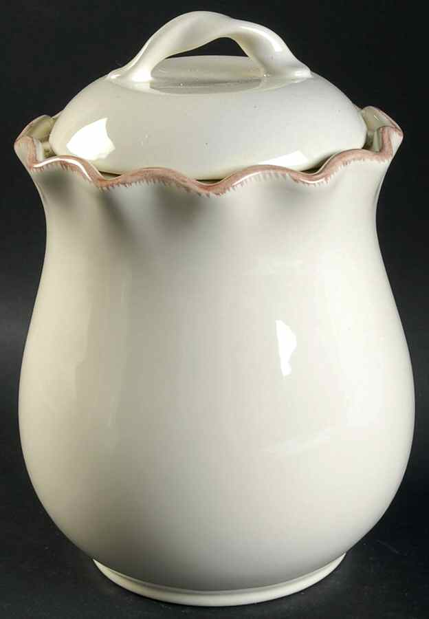 Village Collection Vanilla Medium Canister & Lid by Park Designs-1