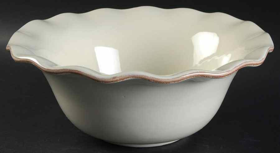 Village Collection Vanilla 10" Round Vegetable Bowl by Park Designs-1