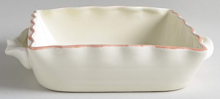 Village Collection Vanilla 8" Square Baker by Park Designs-1