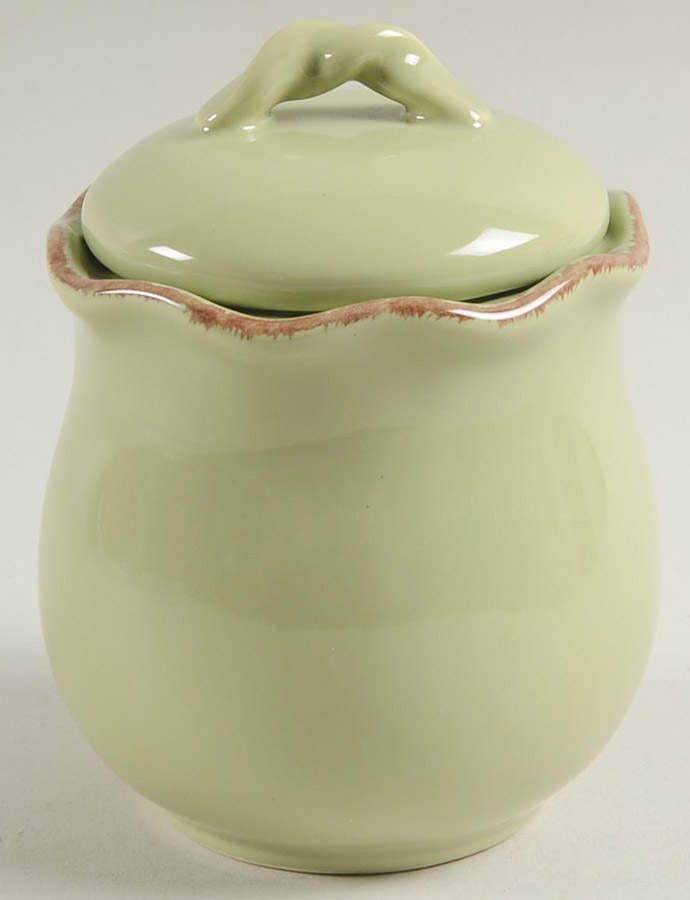 Village Collection Celery Sugar Bowl & Lid by Park Designs-1
