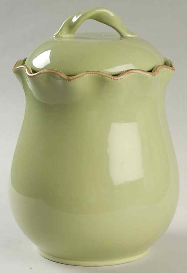 Village Collection Celery Medium Canister & Lid by Park Designs-1
