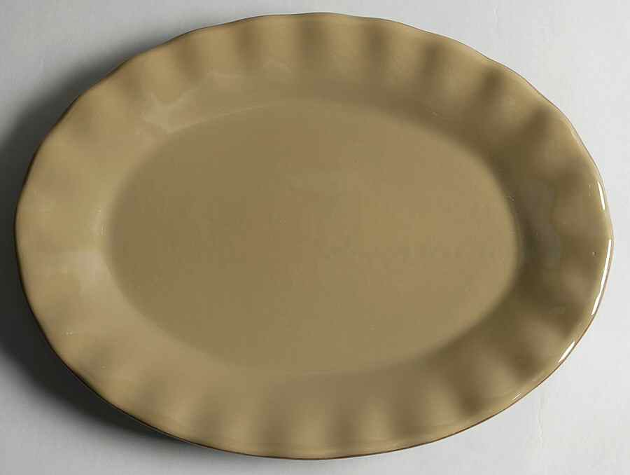 Village Collection Olive 14" Oval Serving Platter by Park Designs-1