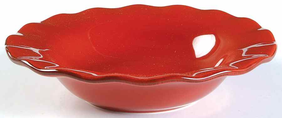 Village Collection Persimmon Rim Soup Bowl by Park Designs-1