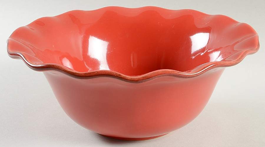 Village Collection Persimmon 10" Round Vegetable Bowl by Park Designs-1
