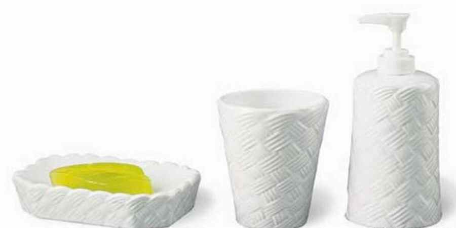 Basketweave Soap Dish by Park Designs-1