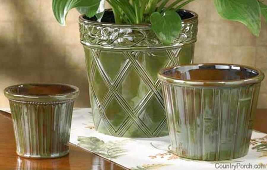 Botanica 8" Cachepot by Park Designs-1