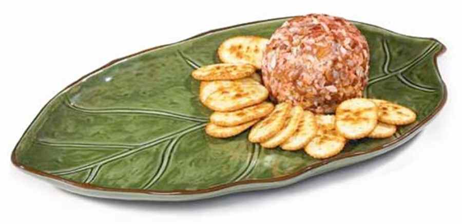 Botanica 15" Leaf Shaped Platter by Park Designs-1